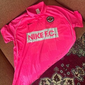 Nike FC jersey pink sz. L
